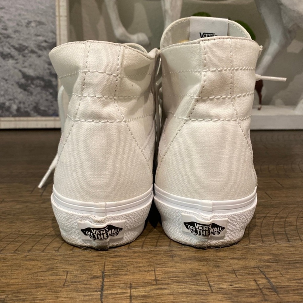 Vans Classic White High-Top Sneakers